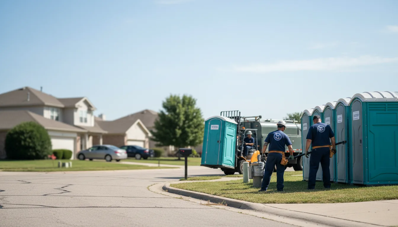 Porta Potty Rental in Sherwood, AR near me